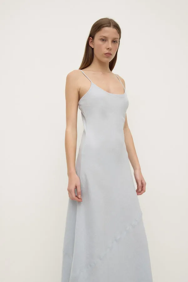 Assembly Label | Colette Linen Slip Dress - Cloud sold by Sisters & Co product image thumbnail 5