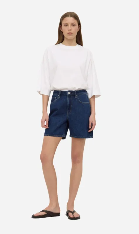 Assembly Label | Mid Rise Vintage Denim Short - Heritage Blue sold by Sister & Co