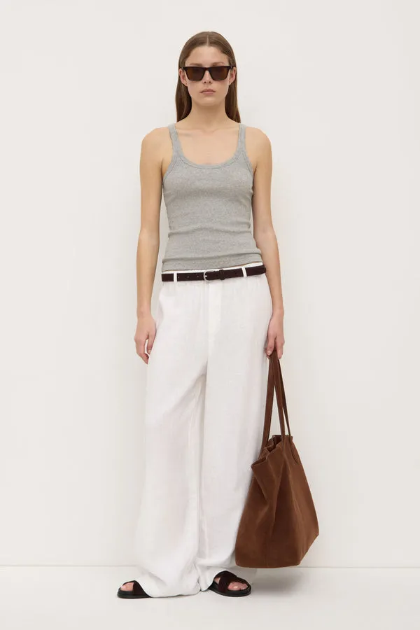 Assembly Label | Everyday Linen Pant - White sold by Sisters & Co product image thumbnail 5