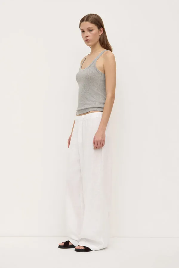 Assembly Label | Everyday Linen Pant - White sold by Sisters & Co product image thumbnail 2
