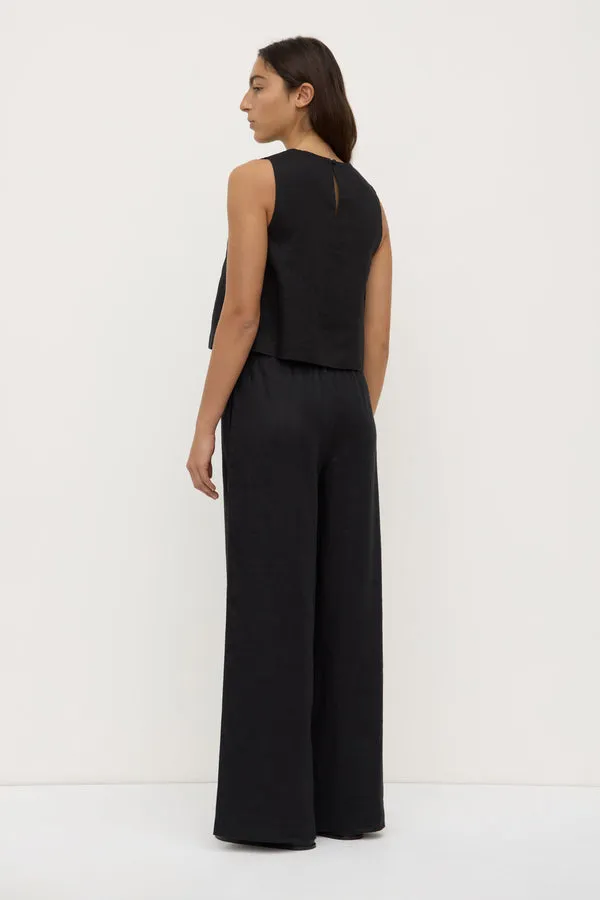 Assembly Label | Estelle Linen Top - Black sold by Sisters & Co product image thumbnail 4