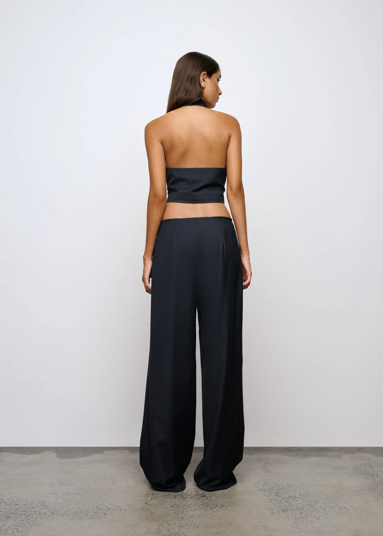 One Of Others | Margot Pant - Navy Pinstripe sold by Sister & Co product image thumbnail 4