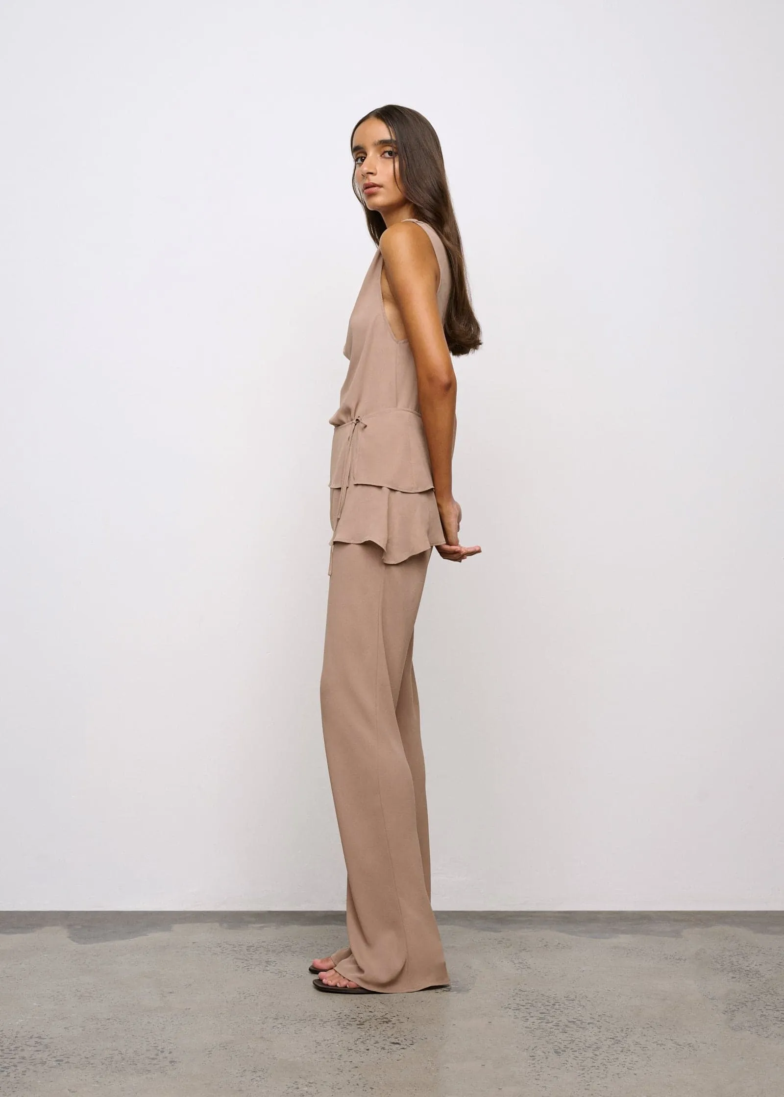 One Of Others | Lennon Top - Taupe sold by Sisters & Co product image thumbnail 4