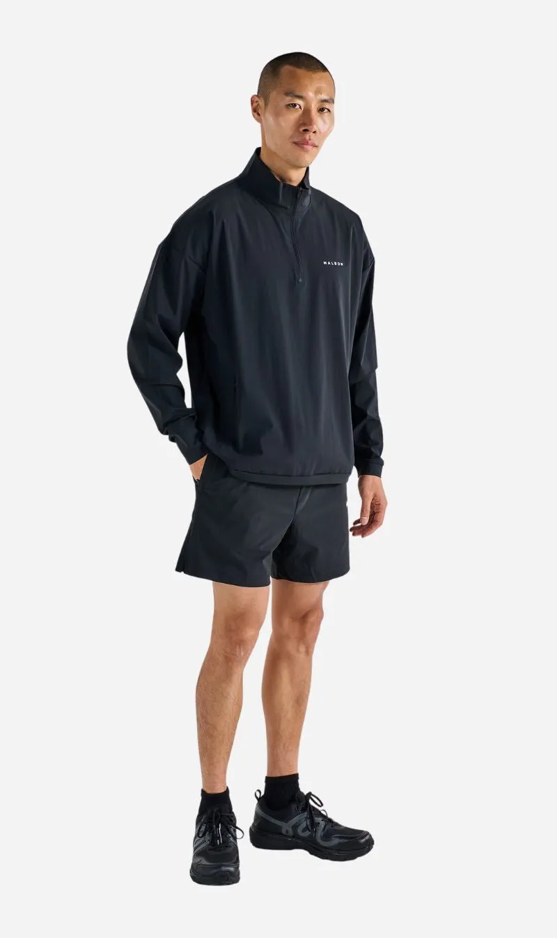Malbon | Performance Quarter Zip Shell Pullover - Black sold by Sisters & Co product image thumbnail 2