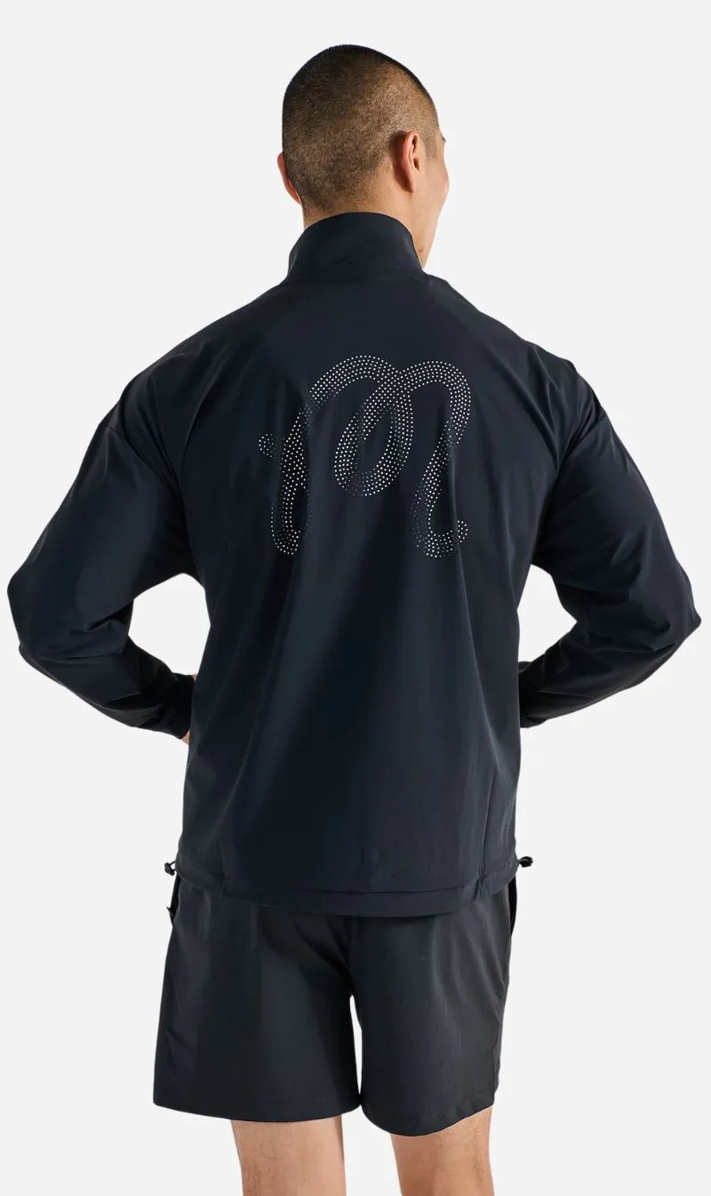 Malbon | Performance Quarter Zip Shell Pullover - Black sold by Sisters & Co product image thumbnail 3