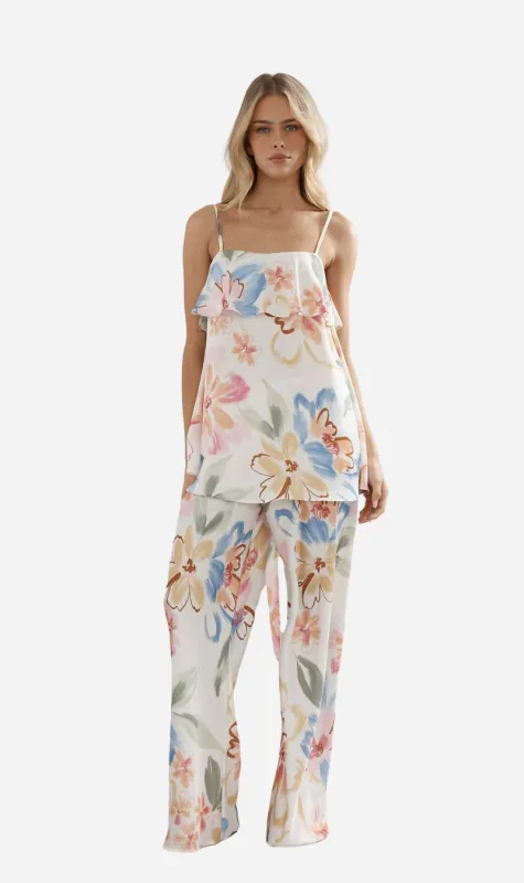 Caitlin Crisp | Rio Top - Tea Party Floral sold by Sister & Co