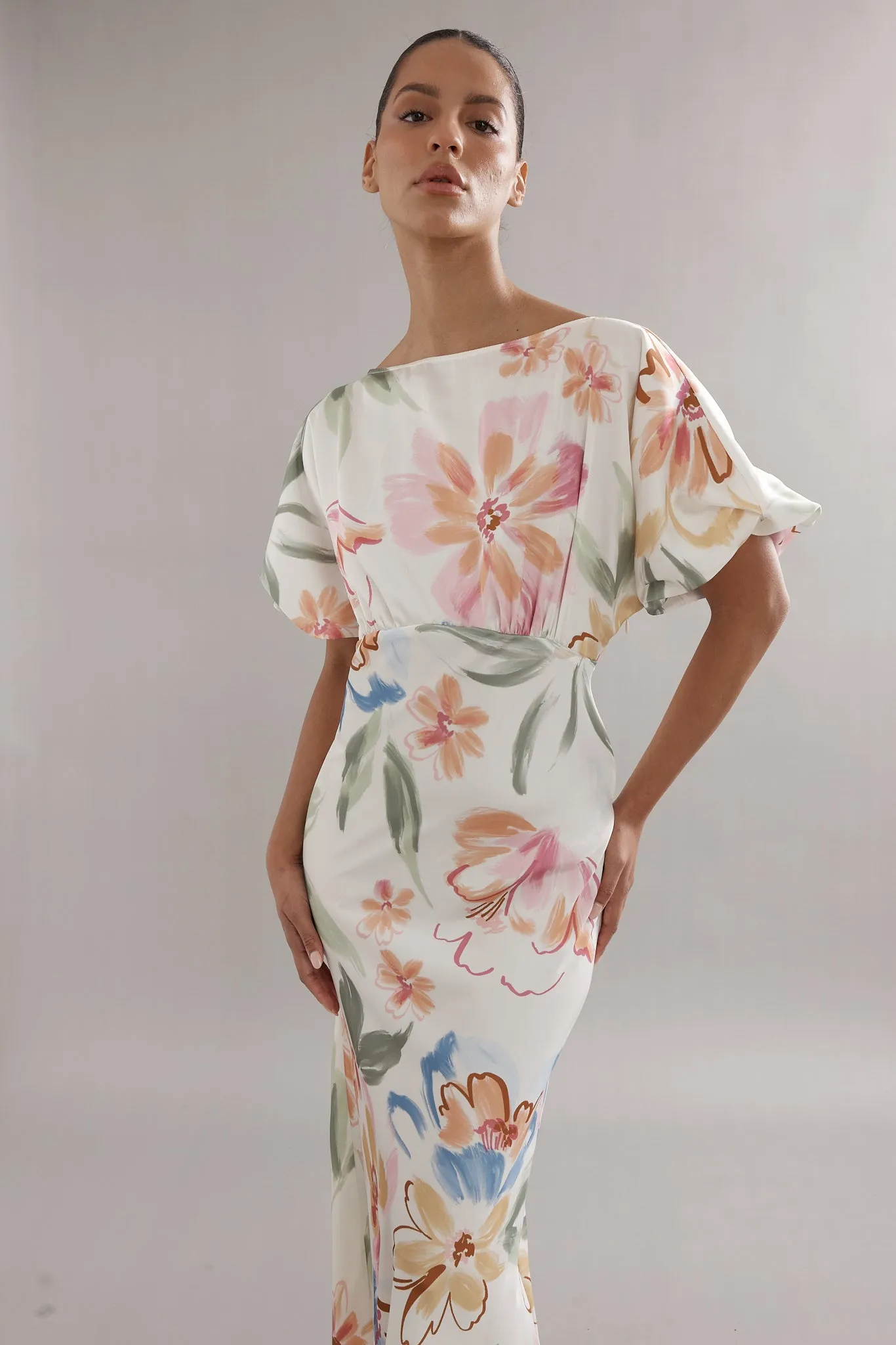 Caitlin Crisp | Florence Gown - Tea Party Floral sold by Sister & Co product image thumbnail 5