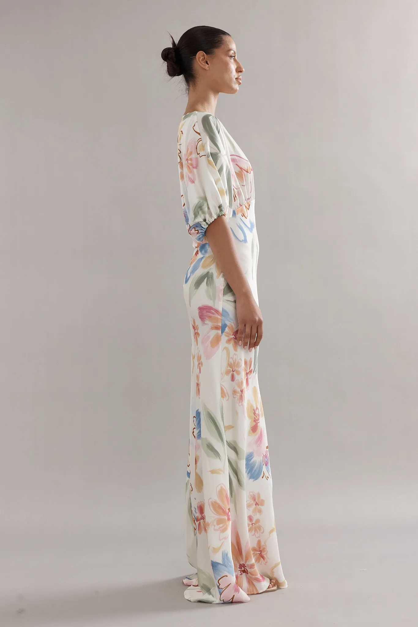 Caitlin Crisp | Florence Gown - Tea Party Floral sold by Sister & Co product image thumbnail 3