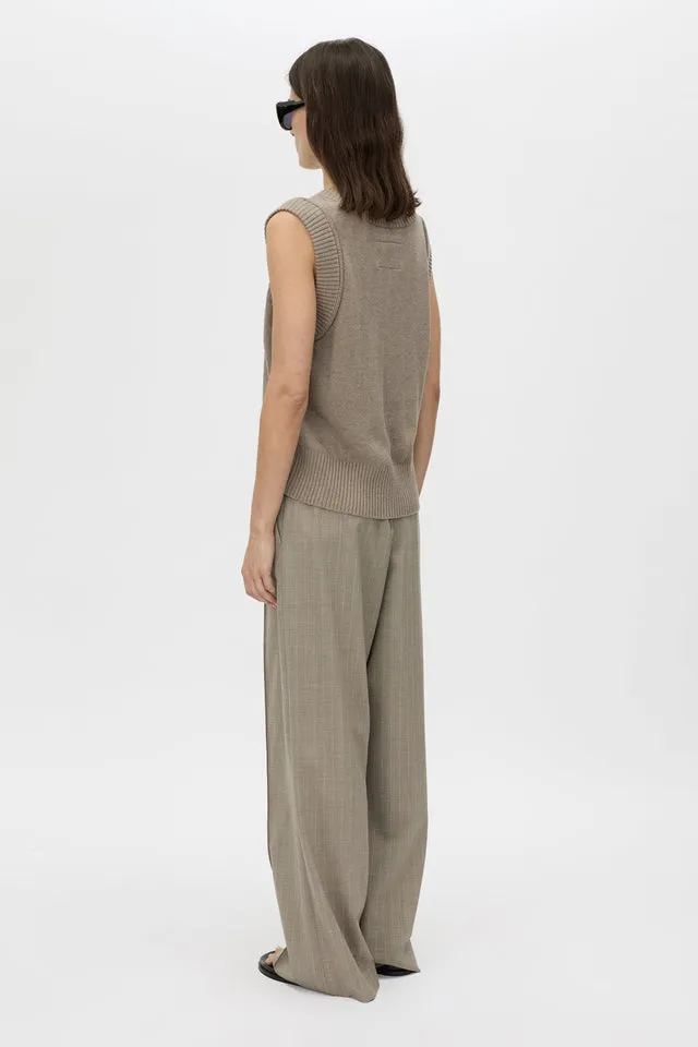 Camilla and Marc | Tori Knit Vest Top - Oat sold by Sisters & Co product image thumbnail 3