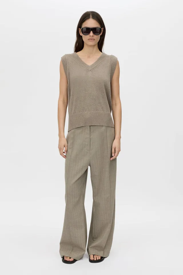 Camilla and Marc | Arnelle Pant - Natural Pinstripe sold by Sisters & Co product image thumbnail 2