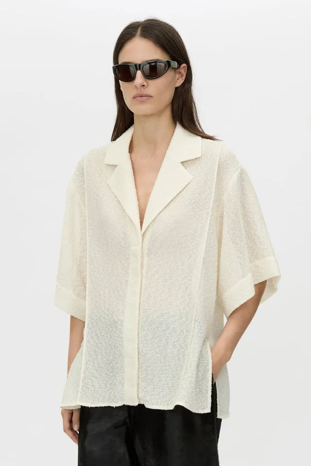 Camilla and Marc | Merle Shirt - Cream sold by Sisters & Co product image thumbnail 2