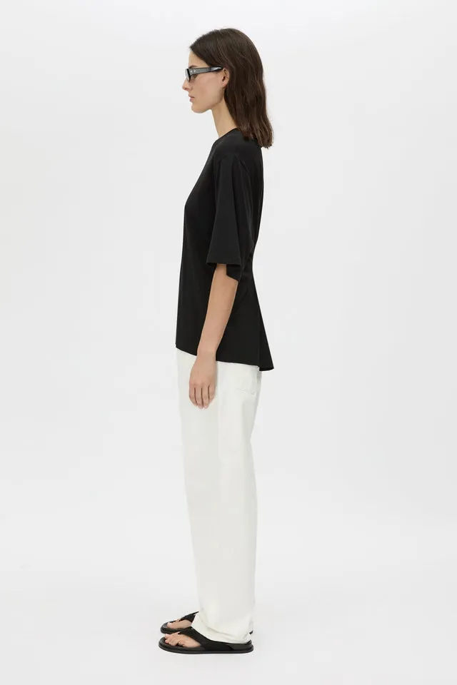 Camilla and Marc | Felton Draped Back Tee - Black sold by Sisters & Co product image thumbnail 4
