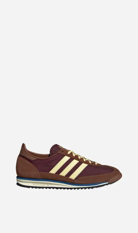 Adidas | SL72 OG Shoes - Maroon/Almost Yellow/Preloved Brown sold by Sisters & Co