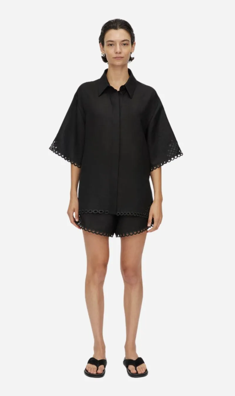Camilla and Marc | Lolani Shirt - Black sold by Sisters & Co