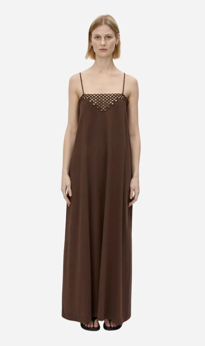 Camilla and Marc | Lolani Maxi Dress - Chocolate sold by Sisters & Co