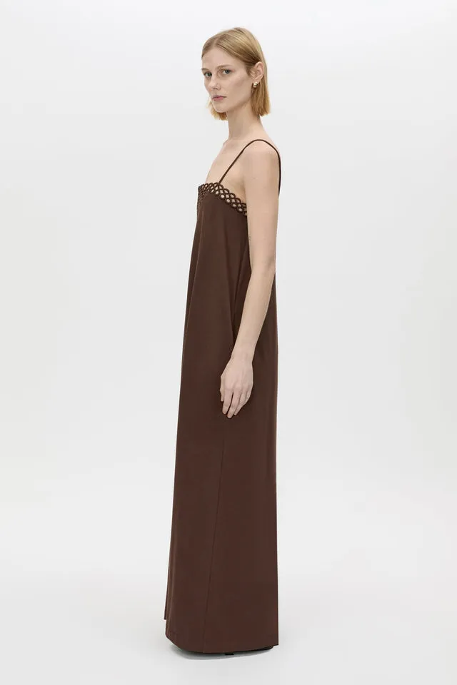 Camilla and Marc | Lolani Maxi Dress - Chocolate sold by Sisters & Co product image thumbnail 3