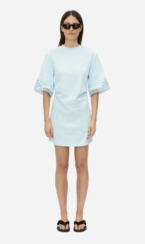 Camilla and Marc  | Lolani Mini Tee Dress - Ice Blue sold by Sisters & Co