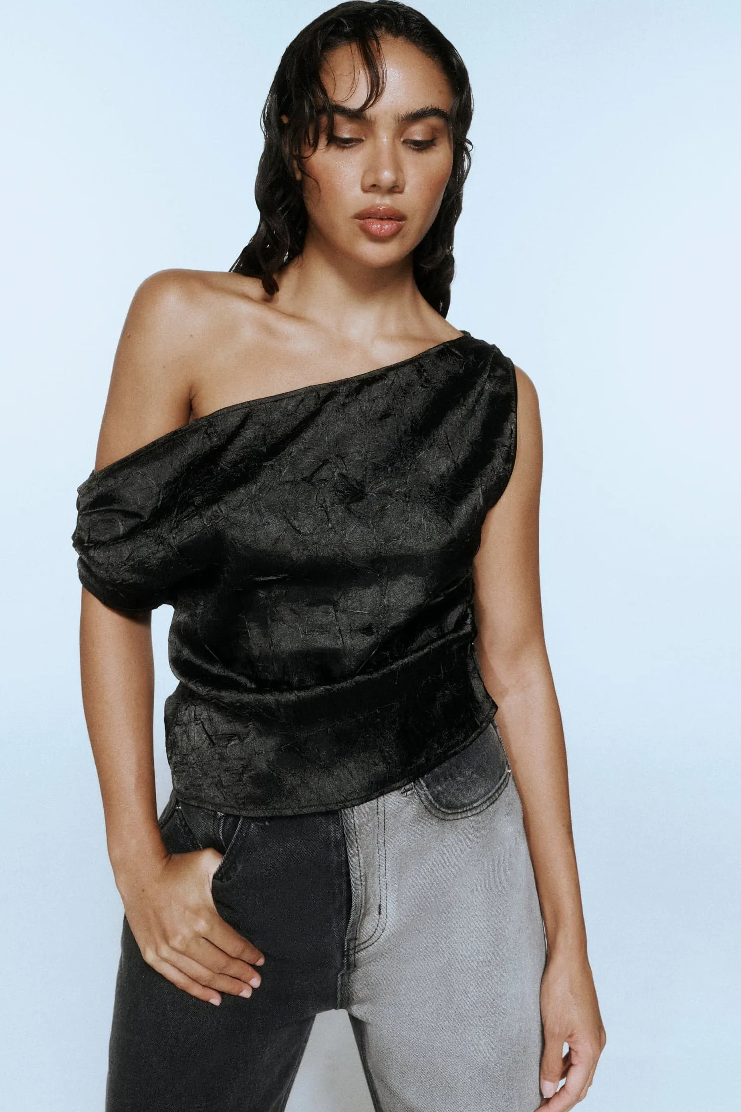 One Of Others | Jaques Top - Black sold by Sisters & Co product image thumbnail 2