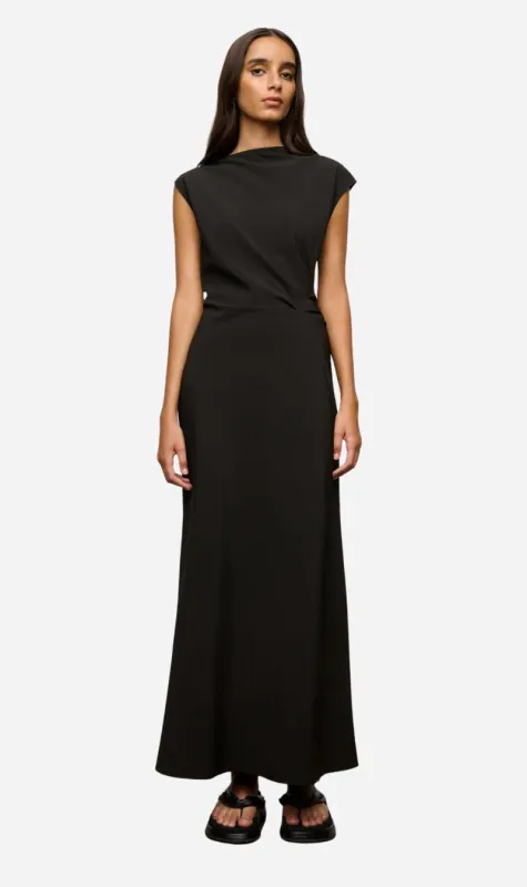 One Of Others | Raef Midi Dress - Black sold by Sister & Co