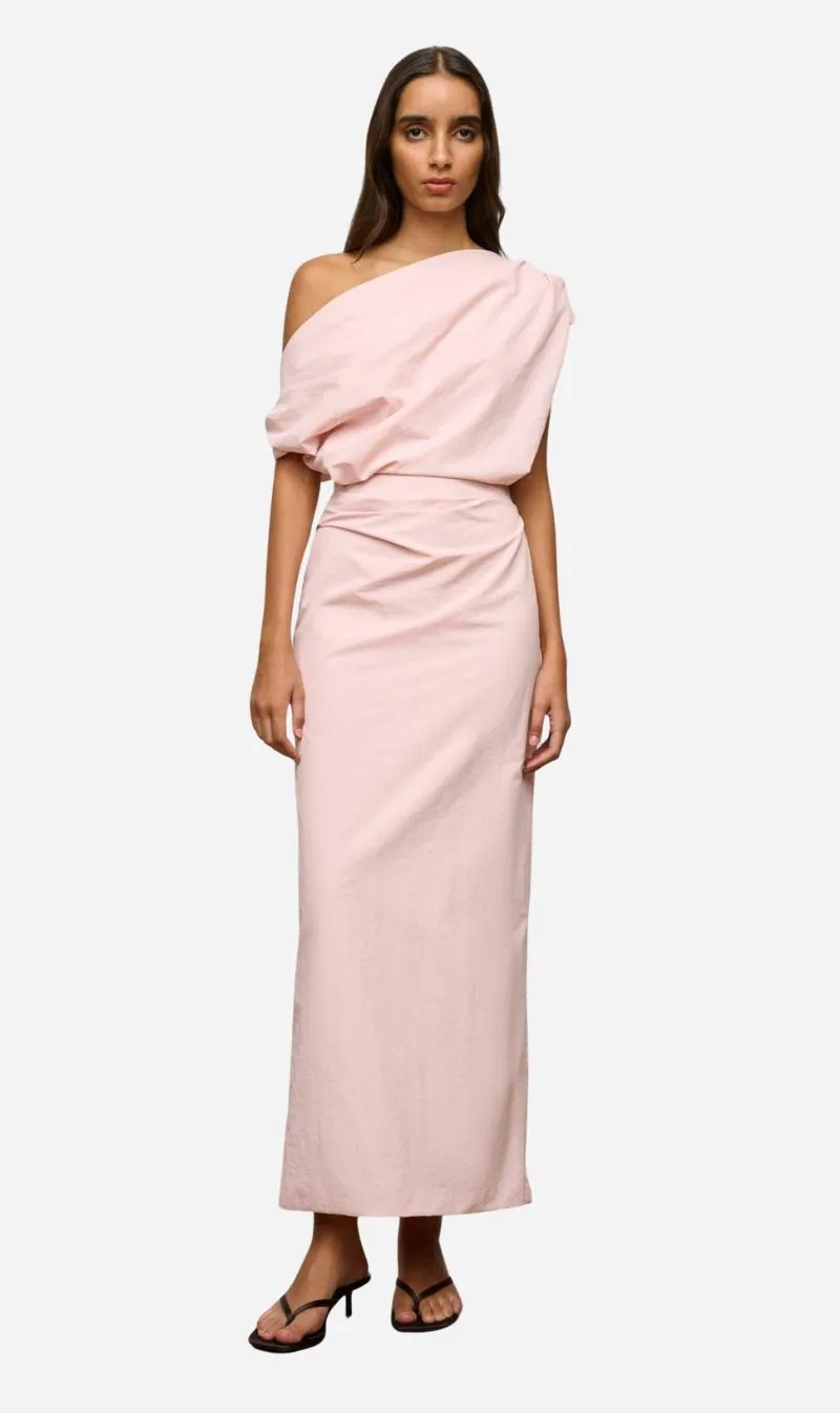 One Of Others | Pallas Midi Dress - Musk sold by Sisters & Co