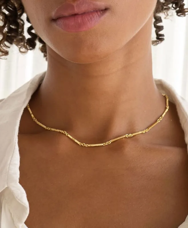 Zoe & Morgan | Ameena Chain 40cm - 22k Gold Plate sold by Sisters & Co product image thumbnail 2