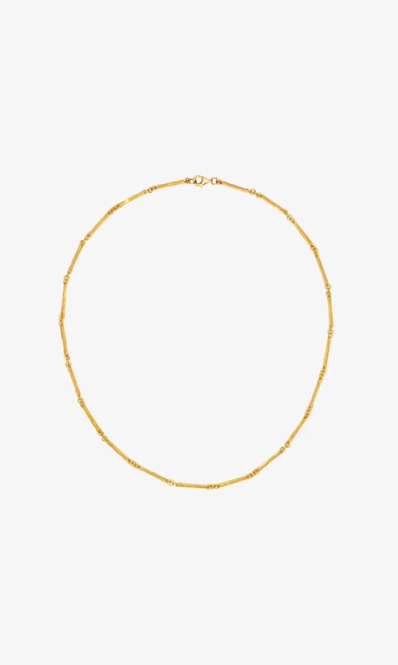Zoe & Morgan | Ameena Chain 40cm - 22k Gold Plate sold by Sisters & Co
