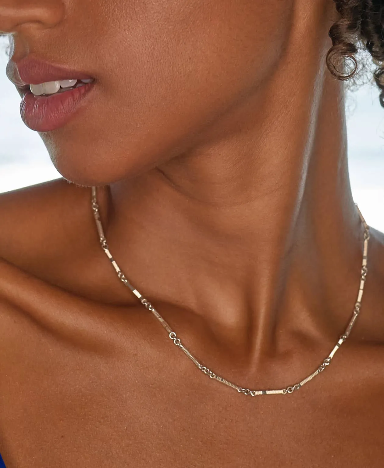 Zoe & Morgan | Ameena Chain 40cm - Silver sold by Sisters & Co product image thumbnail 3