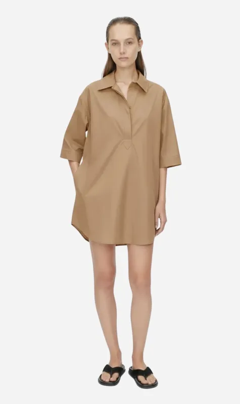 Camilla and Marc | Cumulus Shirt Dress - Taupe sold by Sister & Co
