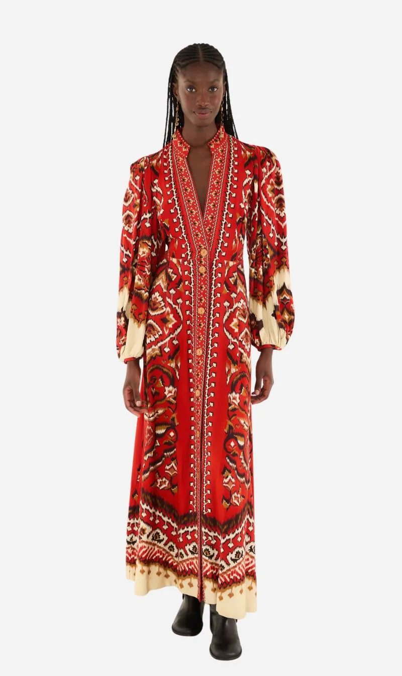 Farm Rio | Maxi Dress - Ainika Pineapple sold by Sisters & Co