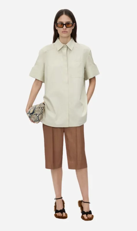 Camilla and Marc | Winslow Short Sleeve Shirt - Stone sold by Sister & Co