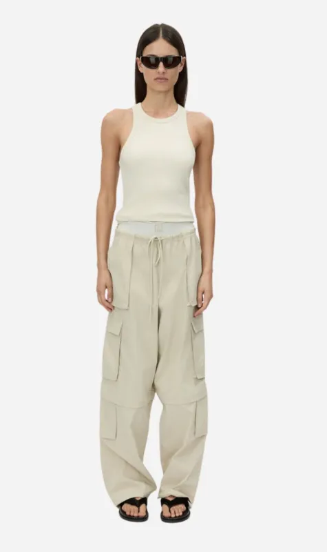 Camilla and Marc  | Soraya Cargo Pant - Stone sold by Sisters & Co