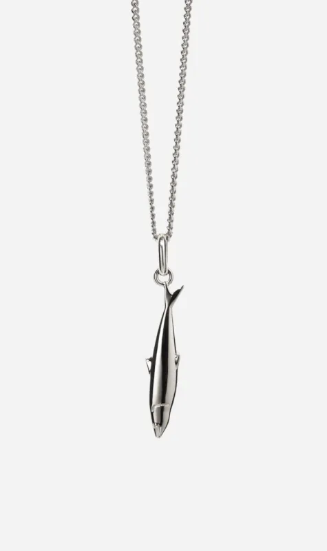 Meadowlark | Sardine Charm Necklace - Sterling Silver sold by Sister & Co