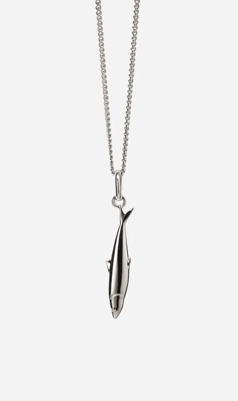 Meadowlark | Sardine Charm Necklace - Sterling Silver sold by Sister & Co