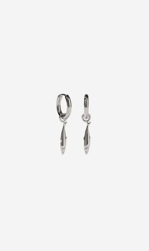 Meadowlark | Sardine Charm Earrings - Sterling Silver sold by Sister & Co