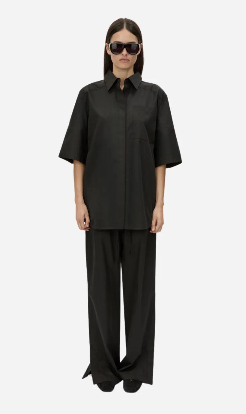 Camilla and Marc | Winslow Short Sleeve Shirt - Black sold by Sister & Co