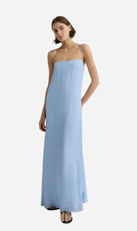 Bondi Born | Capri Silk Chiffon Cami Dress - Sky sold by Sister & Co