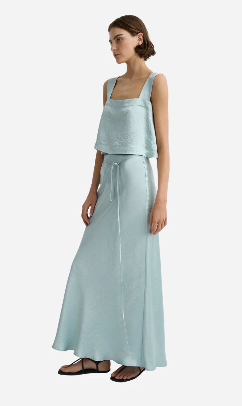 Bondi Born | Kobe Tie Back Bodice - Mist sold by Sisters & Co
