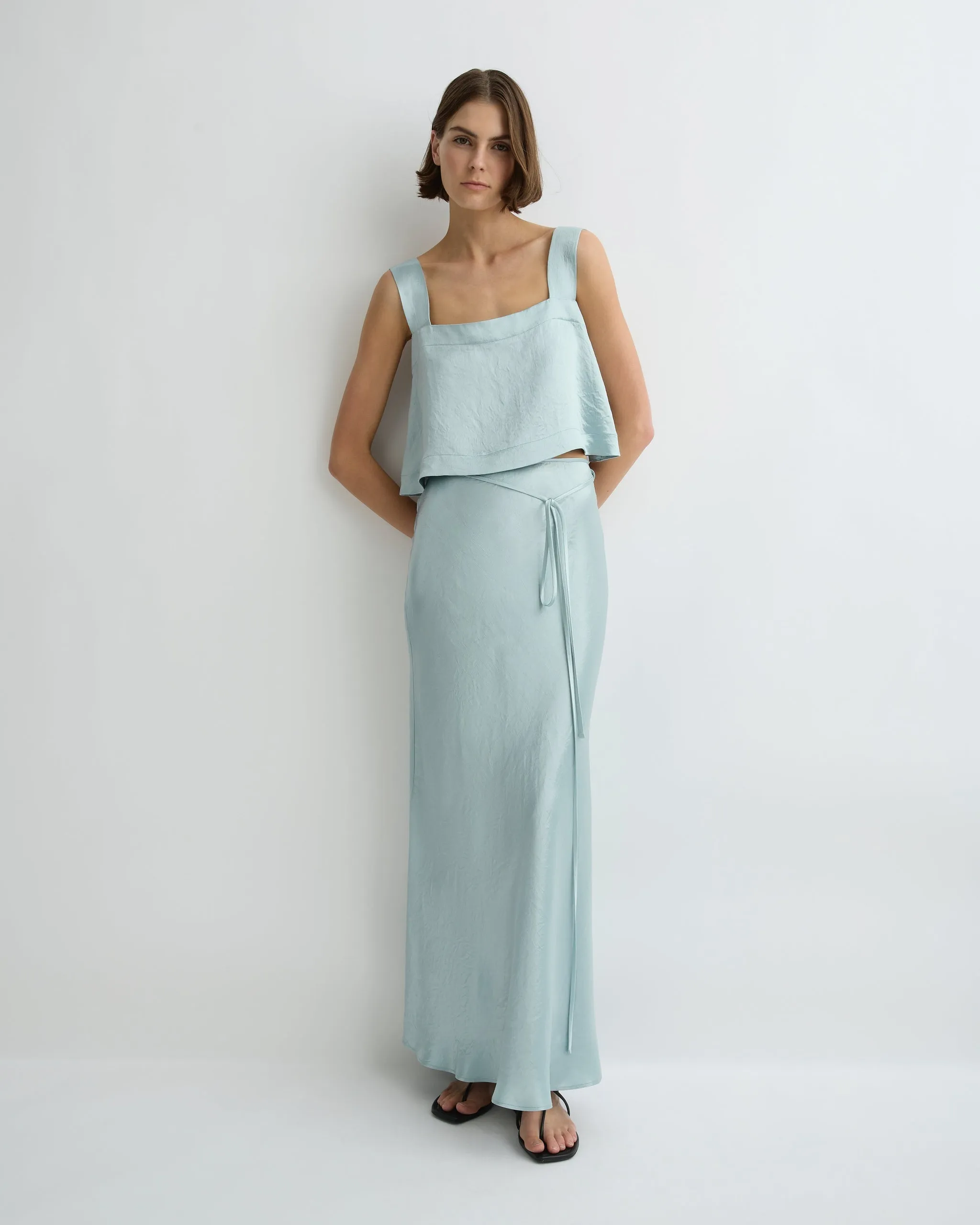 Bondi Born | Kobe Tie Back Bodice - Mist sold by Sisters & Co product image thumbnail 2
