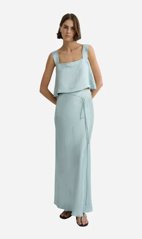 Bondi Born | Kobe Bias Maxi Skirt - Mist sold by Sister & Co