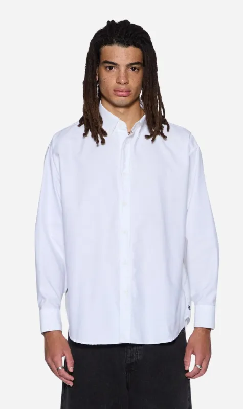 Ksubi | Anti Long Sleeve Shirt - True White sold by Sister & Co