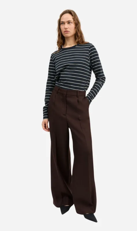 Skall Studio | Emmerson Trousers - Dark Brown sold by Sister & Co