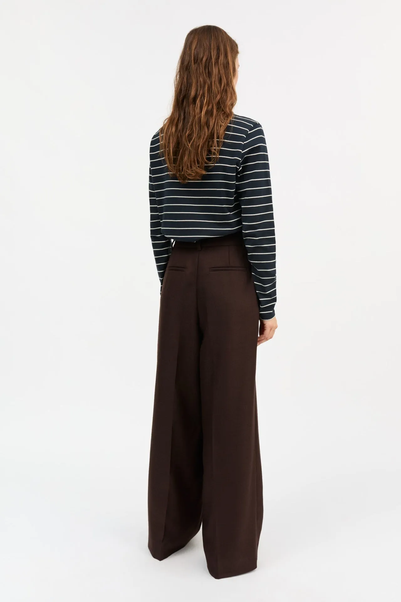 Skall Studio | Emmerson Trousers - Dark Brown sold by Sisters & Co product image thumbnail 3