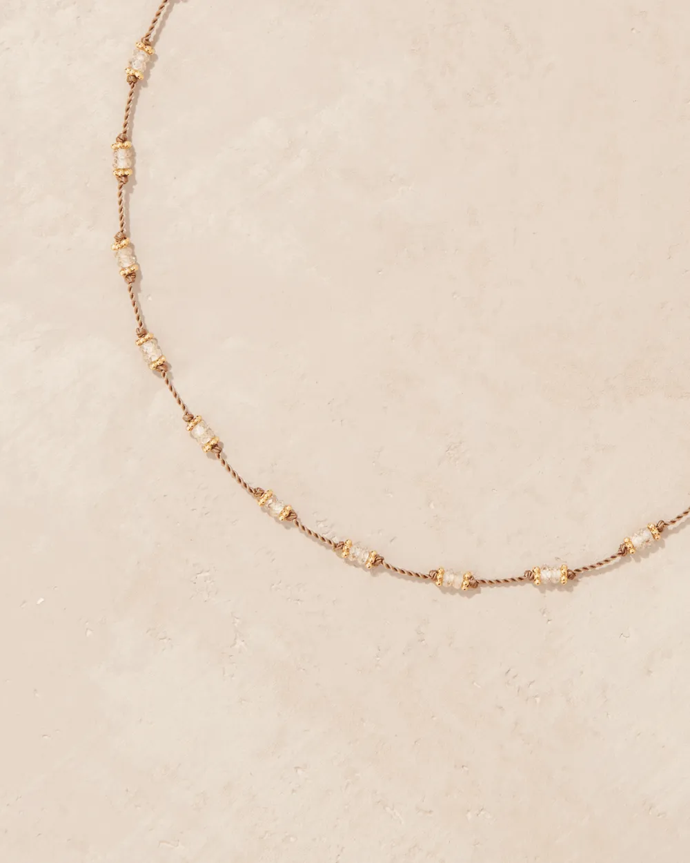 Tityaravy | Tiare Necklace - Natural Zircon sold by Sisters & Co product image thumbnail 2