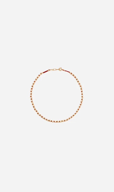 Tityaravy | Kamala Bracelet - Rouge/Perle sold by Sisters & Co