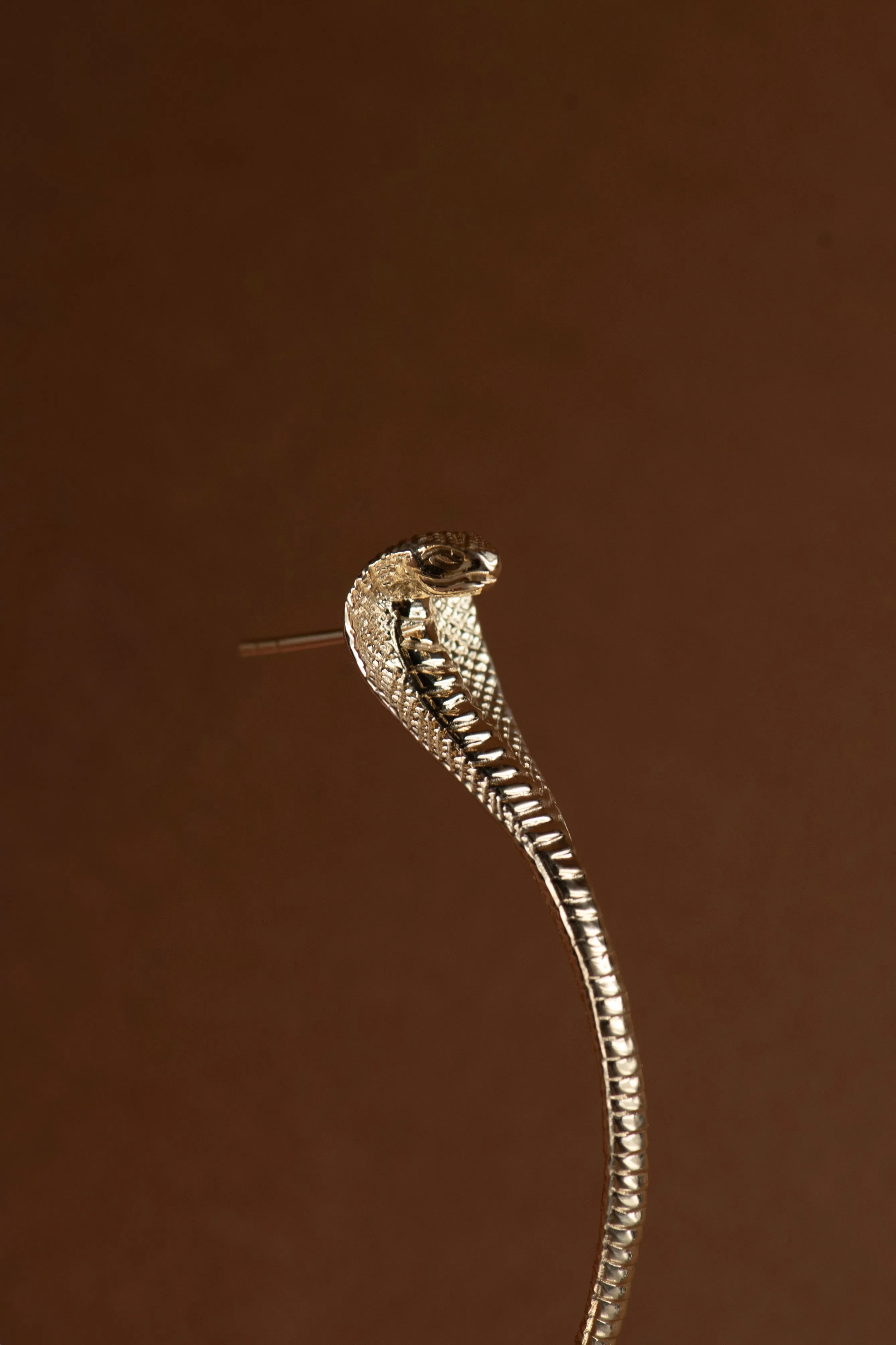 Zoe & Morgan | Snake Hoops - Gold sold by Sisters & Co product image thumbnail 4