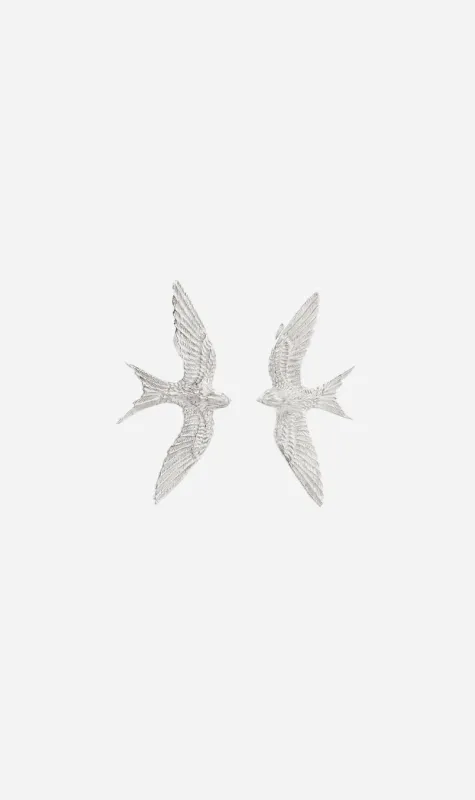 Zoe & Morgan | Lovers Earrings - Silver sold by Sister & Co