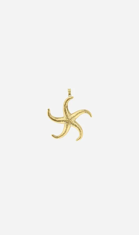 Zoe & Morgan | Starfish Charm - Gold sold by Sister & Co