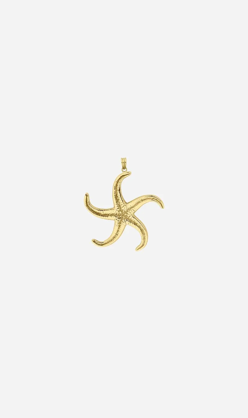 Zoe & Morgan | Starfish Charm - Gold sold by Sisters & Co