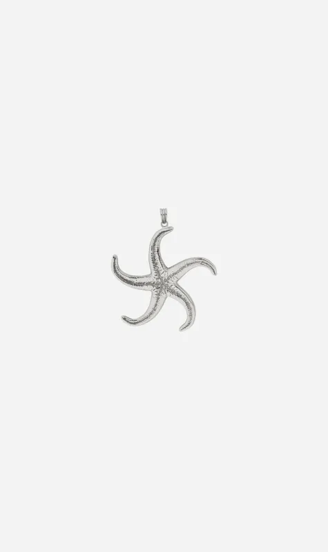 Zoe & Morgan | Starfish Charm - Silver sold by Sister & Co