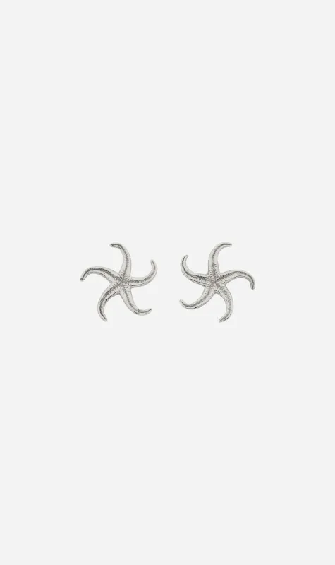 Zoe & Morgan | Starfish Stud - Silver sold by Sister & Co